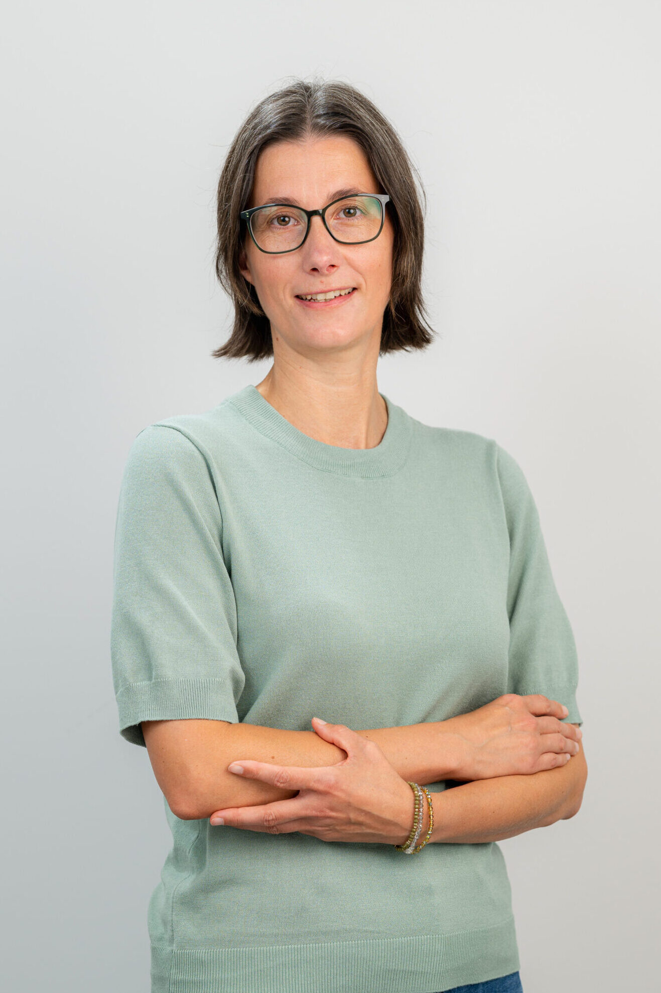 Sie sehen die Verwaltungsassistentin Tamara Mayr des Frauenzentrum Marienhof in Linz